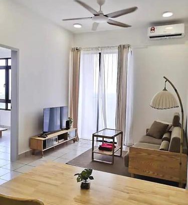 Jenjarom Apartamento | MUJI Cosy Level 25th Room Amber Residence @ Quayside Mall Rimbayu Near to Masha Oasis Tenby KLIA Kota Kemuning