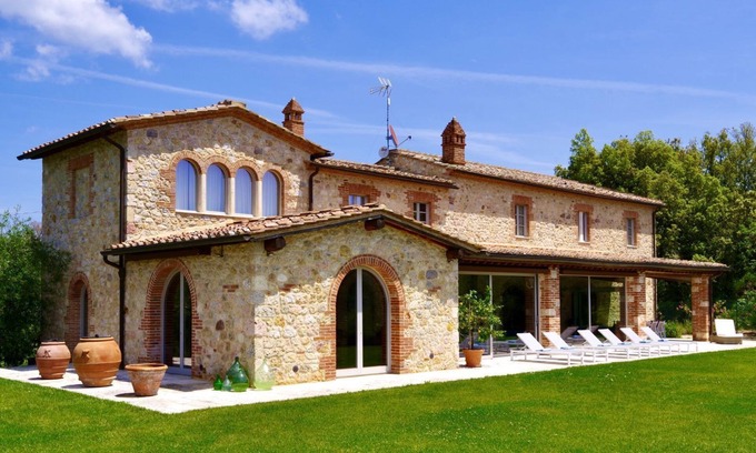 Monticiano Villa | Mulino della Solaia, Arceno Rentals Club, Villa de lujo en Toscana, piscina, wifi
