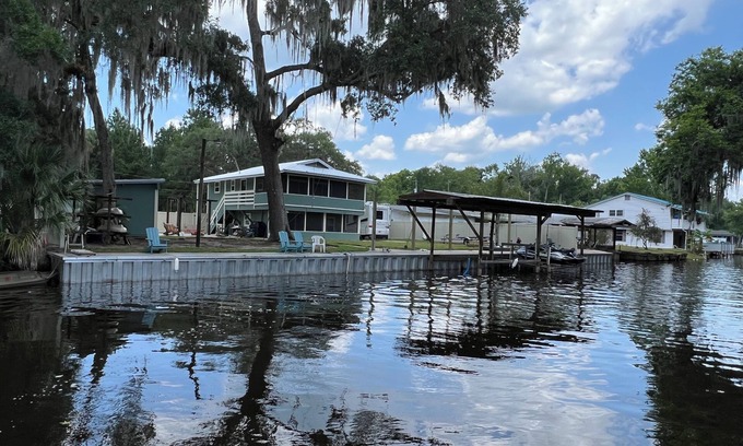 Astor Casa | Multi Family waterfront house. Plenty of parking, close to springs.