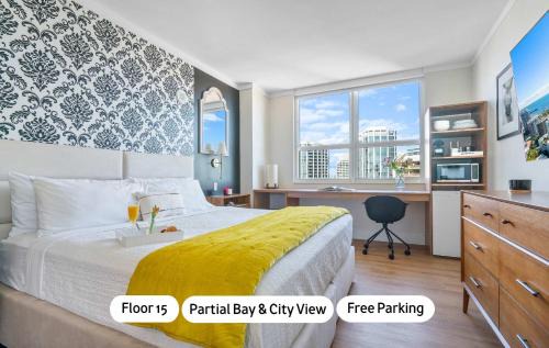 Coconut Grove Hotel | MVR Relax in Suite with Biscayne Bay Sunsets