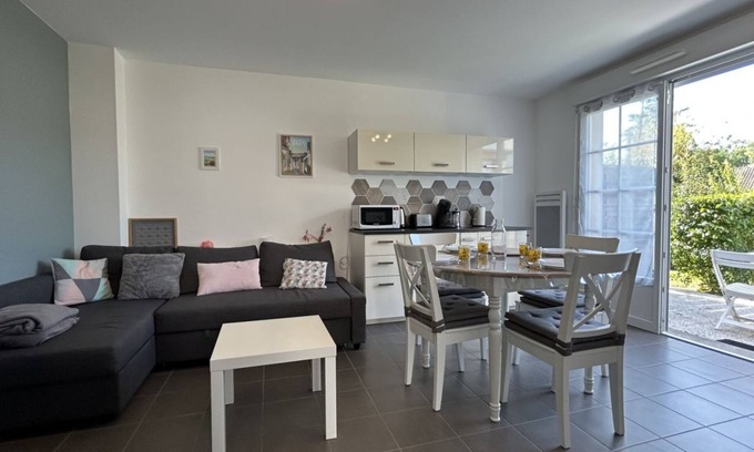 Saint-Valery-sur-Somme Casa | My beach hut, accommodation with garden and parking for 4 people.