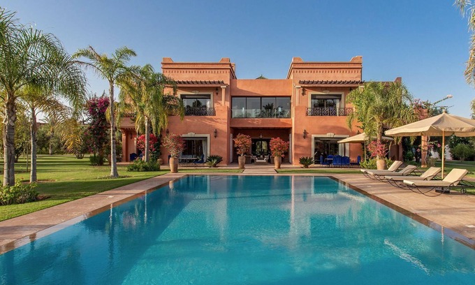 El Aggada Villa | Villa en Azib Oulad Lâdem con 6 habitaciones, capacidad 12