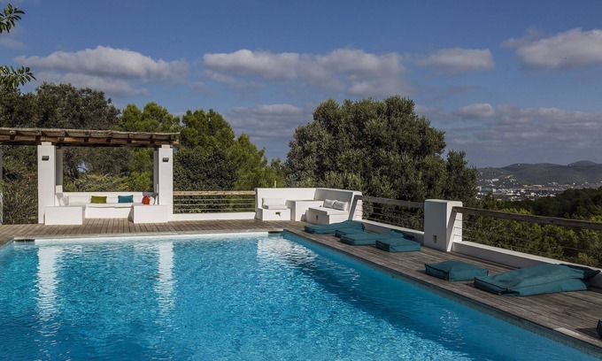 Sant Agusti des Vedra Villa | Villa en San Jose De La Atalaya con 5 habitaciones, capacidad 10