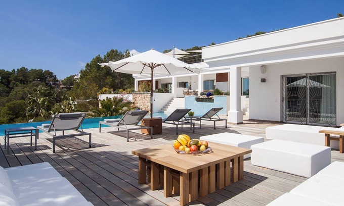 Sant Josep de sa Talaia Villa | Villa en San Jose De La Atalaya con 4 habitaciones, capacidad 8