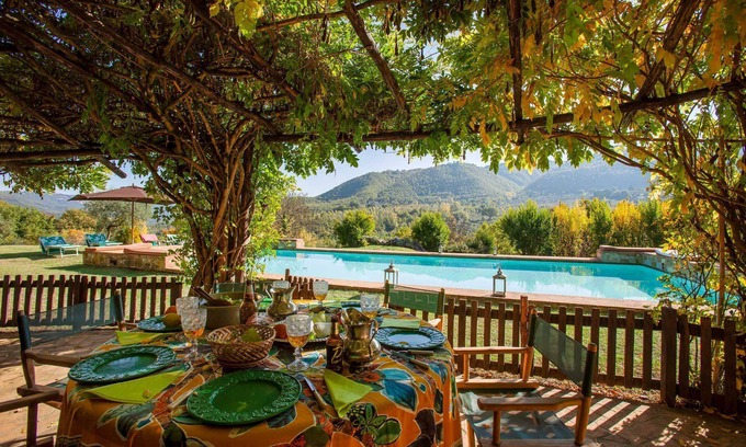 Ficulle Villa | My Rental Homes - Villa Etrusca with garden and private pool