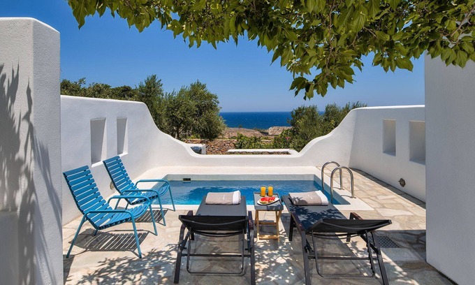 Kamari Villa | Villa en Fira con 1 habitaciones, capacidad 4