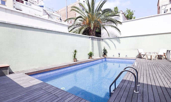 la Vila de Gracia Apartamento | My Space Barcelona 6 Apart. in Gràcia has 40 people with pool and terrace