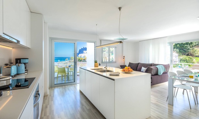 Cala San Vicente Apartamento | Alba Mar Gran - Apartamento con vistas al mar para 5 personas en Cala Sant Vicenç