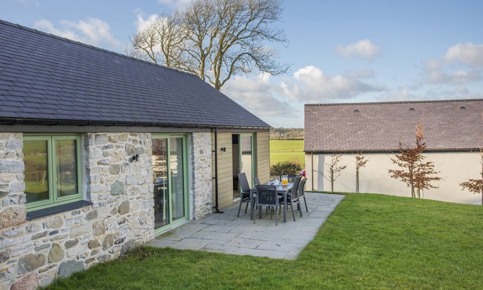 Brynsiencyn Cabaña | MYNYDD PARYS, admite mascotas, con un jardín en Brynsiencyn, Ref 1008934