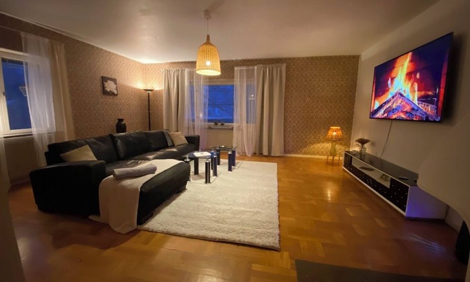 Ljungaverk Apartamento | Mysig lägenhet med 2 sovrum i Ljungaverk - perfekt för arbete och avkoppling