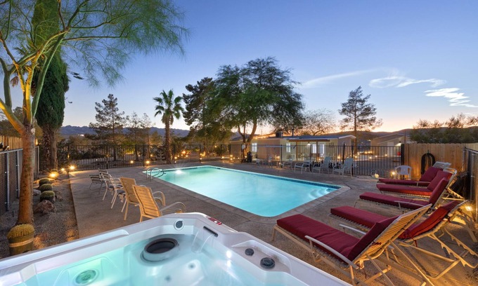Indian Cove Casa | Mystic Views - Pool, Hot Tub, Game Room, Fire Pit and Desert Views!