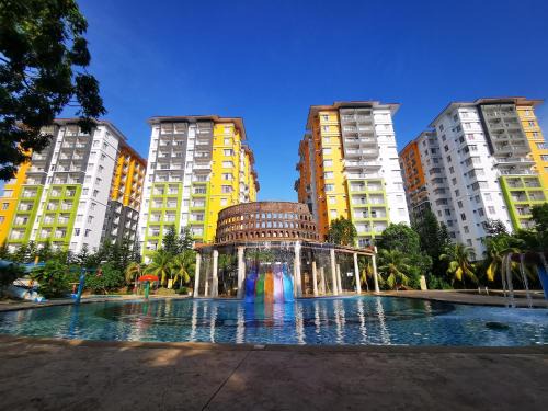 Malacca City Complejo | MySuite Studio Apartment Melaka Waterpark Resort Free Tickets