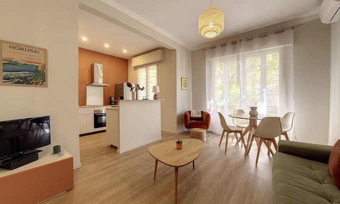 Les Baumettes Apartamento | N&J - PALAIS VEGA - Balcony - Central