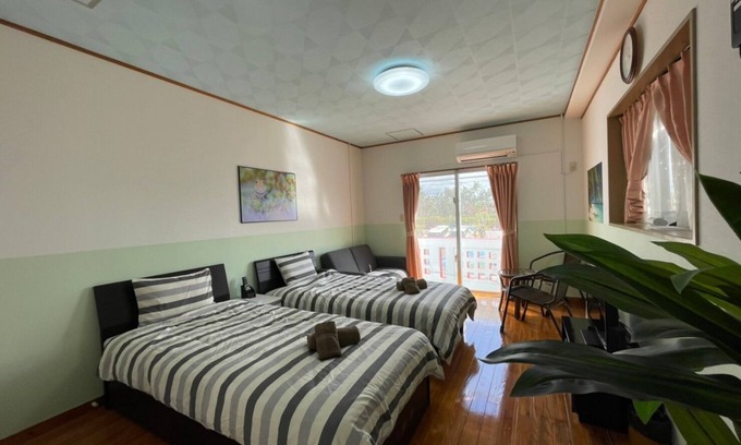 Biimata Apartamento | N205 Free parking Pineapple Park 2 minutes on / Nago Okinawa