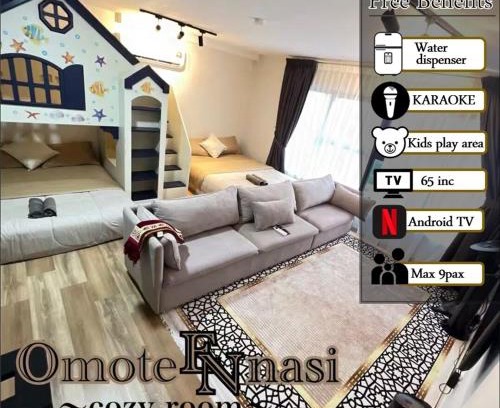 Taman Midah Apartamento | N6 smart kids play room KAROKE&Big TV Arte Cheras 8 pax