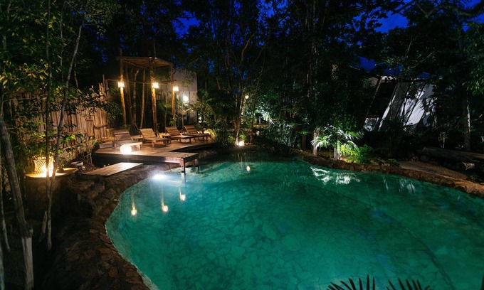 Centro de la ciudad de Tulum Cabina | Nahouse Jungle Lodges