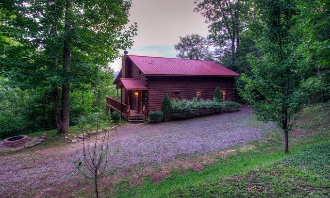 Nantahala Cabina | Vistas mágico y sereno de la montaña de nantahala, Se aceptan mascotas
