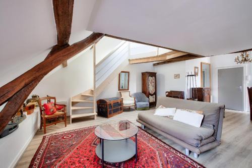 Graslin - Commerce Apartamento | Nantes Mediathèque, grand T2 sous les toits