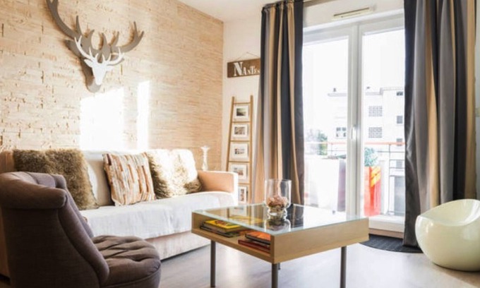 Coudray Apartamento | Nantes Centre norte a lo largo del Erdre, cita luminosa y tranquila Vasta (2 habitaciones)