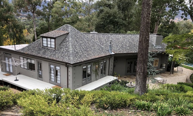 Calistoga Casa | Napa Valley estate, located on three private gated acres …a short walk to town!
