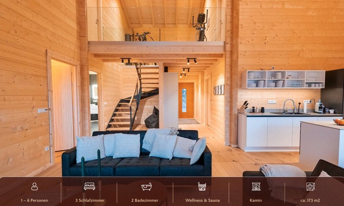 Steinborn Chalet De Esquí | Nature and luxury in the Volcanic Eifel for the whole family!