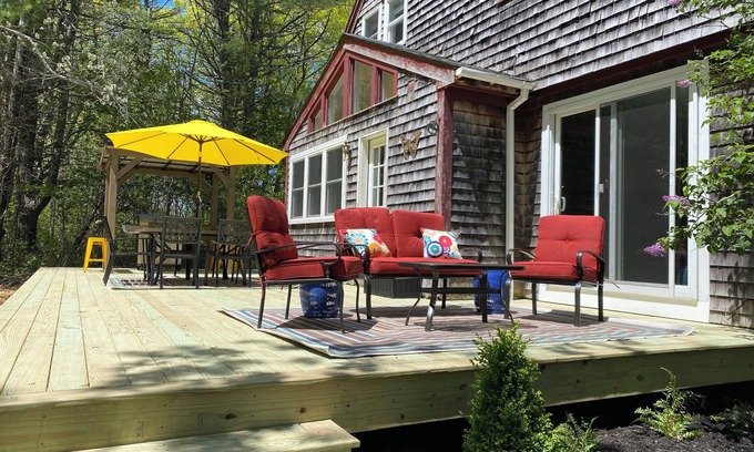 Sheepscot Casa | Nature's Hideaway in Newcastle, Maine