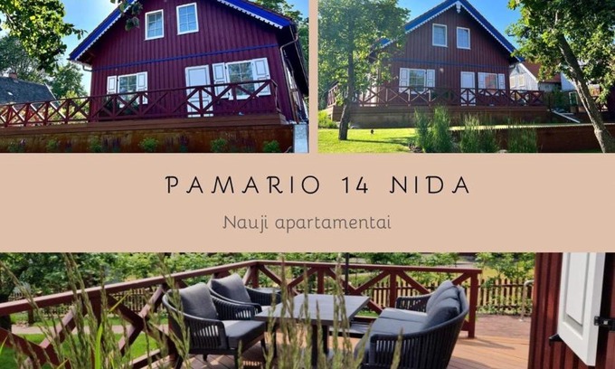 Nida Apartamento | Nauji apartamentai! Pamario 14