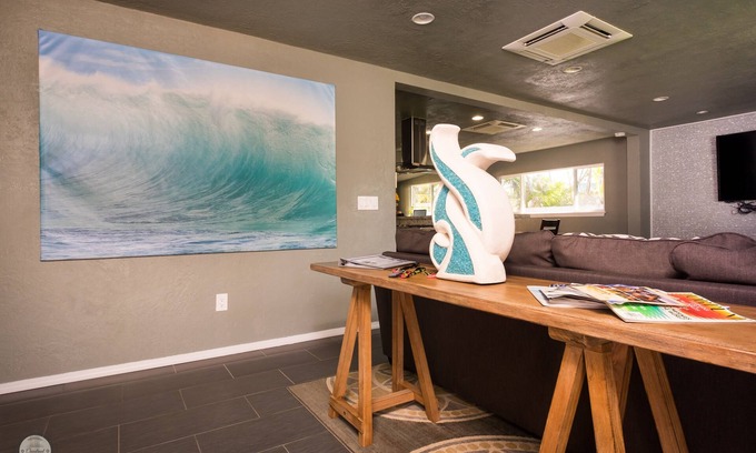 Laie Casa | ~ Naupaka Breeze ~ ¡Recientemente remodelado! Ocean View Home Estancias de 30 días