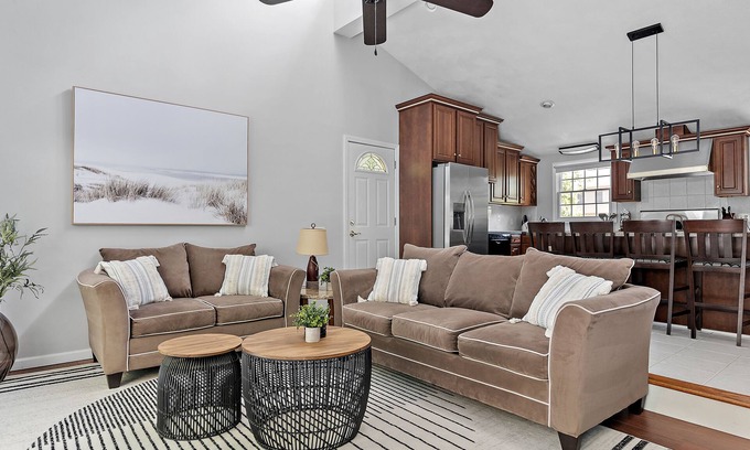 Saunderstown Casa | Nautical Ocean State Narragansett Home