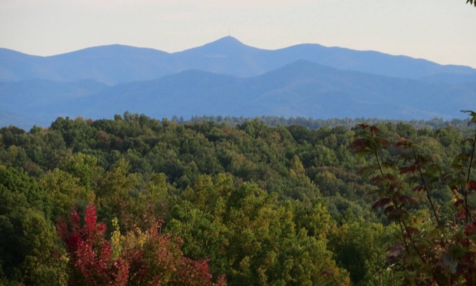 Brevard Casa | NC Moutain Lodge con vistas panorámicas: Pisgah Mtn al norte,
