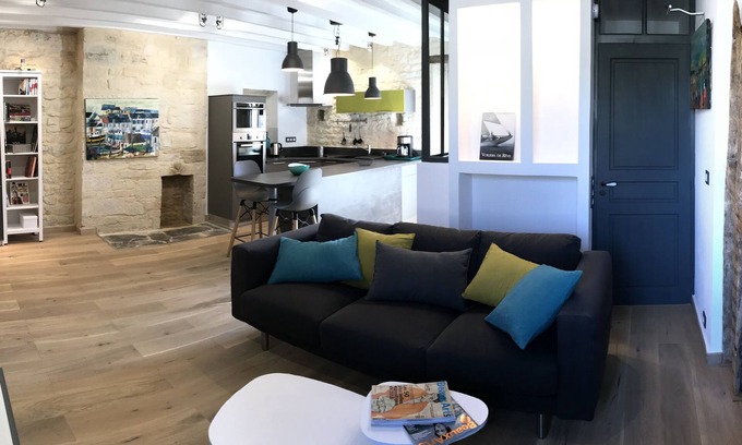 Port-en-Bessin-Huppain Apartamento | Casa de los obispos 2