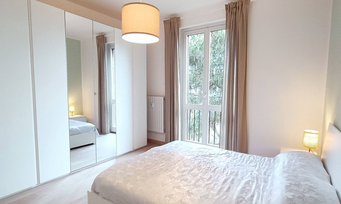 Bergamo Apartamento | Near Bergamo, green and quiet residence with swimming pool