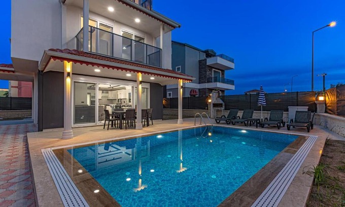 Kadriye Villa | NEAR BY THE LAND OF LEGEND’S PRIVATE POOL VILLA SUN