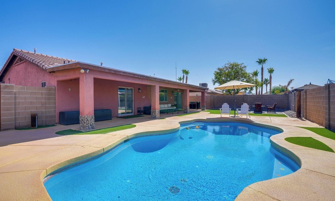 Mesa Del Sol Casa | Near Golf Courses: Poolside Paradise in Yuma!