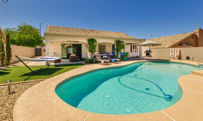 East Mesa Casa | Near Hiking and Golfing Mesa Home with Pool and Patio