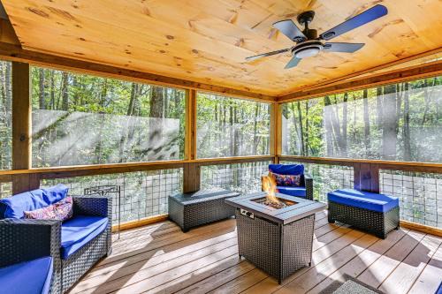 Sapphire Casa | Near Hiking and Outdoor Rec Cabin in Sapphire