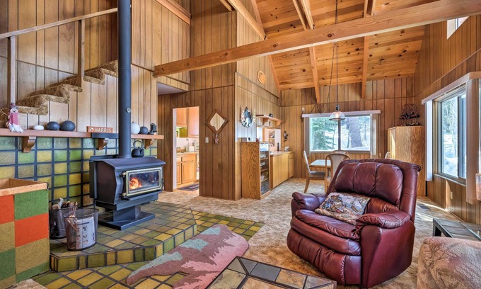 Bear Valley Cabina | ¡NUEVO! Bear Valley Cabin - ¡Esquí en senderos XC!