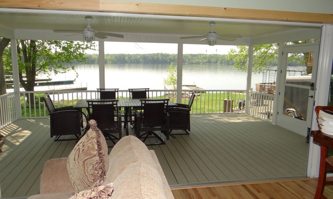 Wellesley Island Casa | Nueva cabaña frente al lago - Lago de las Islas