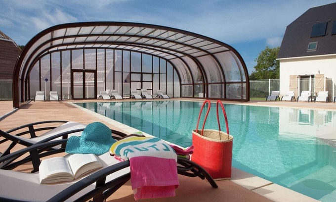 Auberville Casa | Apartamento bien cuidado con microondas, entre Deauville y Cabourg