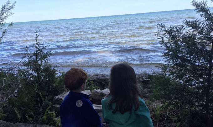Jacksonport Cabina | Neat Cottage Getaway en el lago Michigan Rugged Shore = relajar-romántico-restaurar-ah