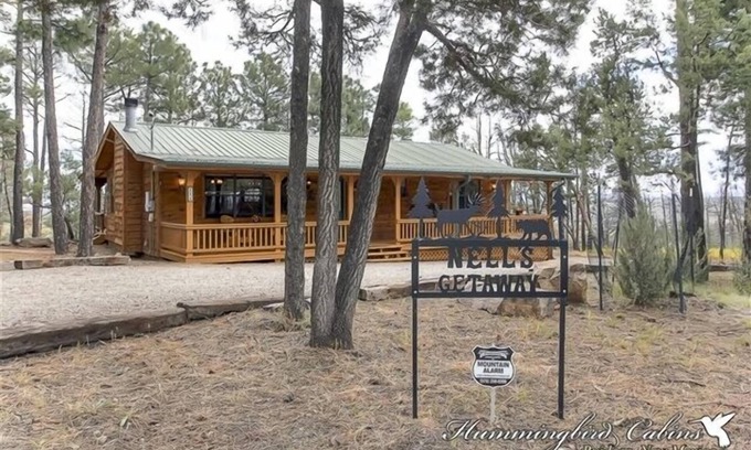 Alto Cabina | Nell's Getaway: '¡Vacaciones en esta cabaña pintoresca en el bosque!'