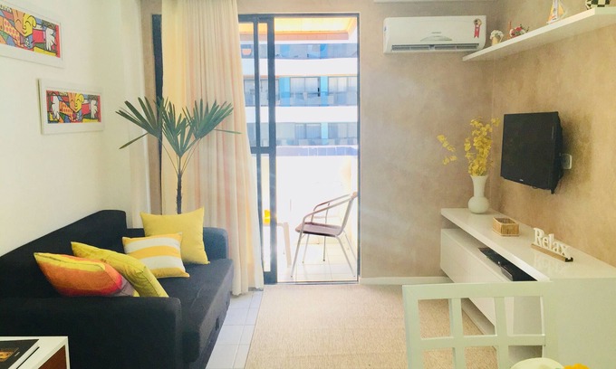 Pajucara Apartamento | Neo306-BeiraMar privilegedposition todocclimatized-Wi-Fi.