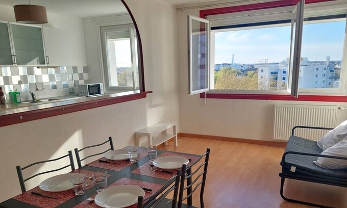 Saint-Jacques - Pirmil Apartamento | Nest with pleasant view near the Sèvre Nantaise