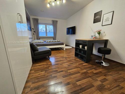 Grombuhl Apartamento | neu eingerichtetes 1Zimmerapartment mit TG Stellplatz, stufenloser Zugang