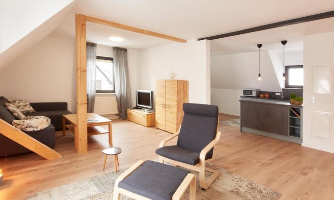 Hochstadt a. Main Apartamento | NEU! Ferienwohnung im Gottesgarten am Obermain