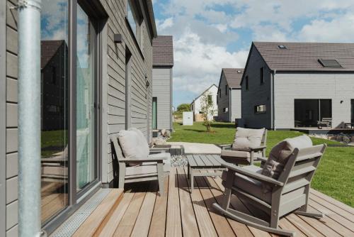 Sagard Casa | NEU "Rügen Resørt Sagard" großzügige, gemütliche Doppelhaushälfte "Piet" mit Terrasse