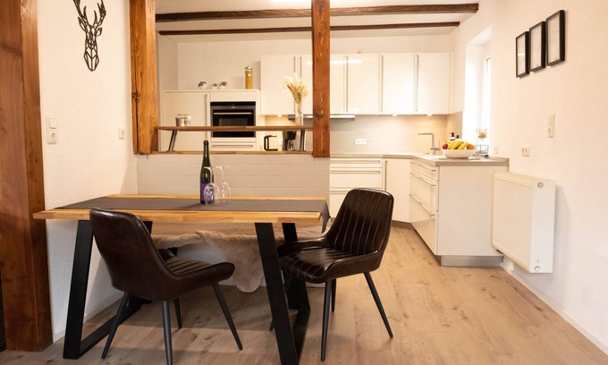 Wildflecken Apartamento | Neue, Gemütliche Ferienwohnung mit Großer Terrasse