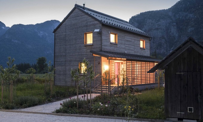 Obertraun Apartamento | Neues Biohaus mit Seesicht