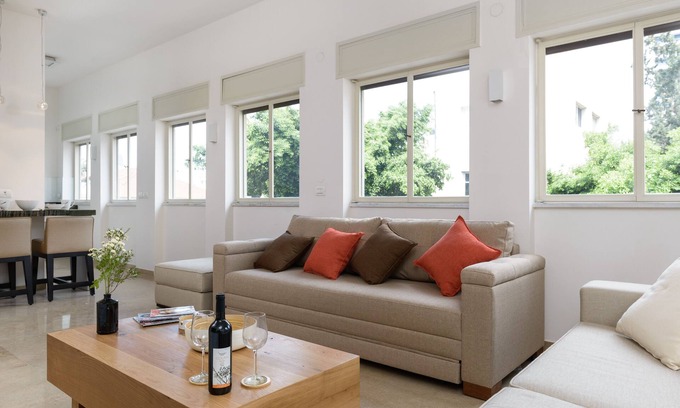 Neve Tzedek Apartamento | Apartamento de 1 dormitorio Neve Tzedek 'The Architects'