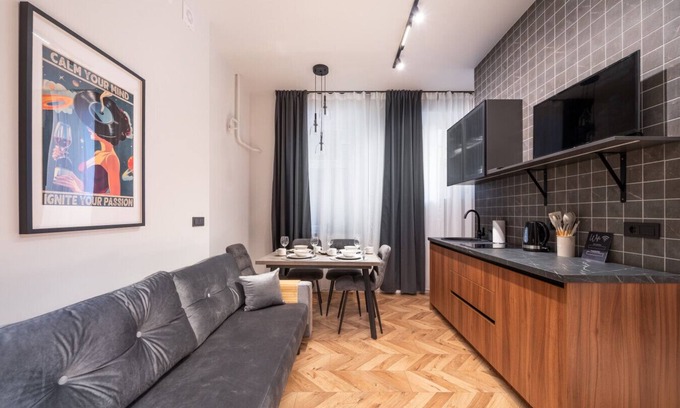 Avoti Apartamento | New 1BR Sleeps 4 Desk Prime Location Bath